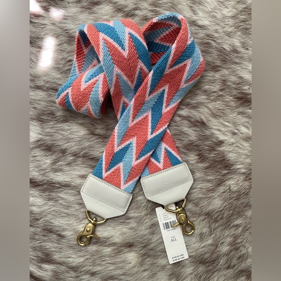 The Jessica 41” Salt Crossbody Purse Strap - Picture 1 of 2